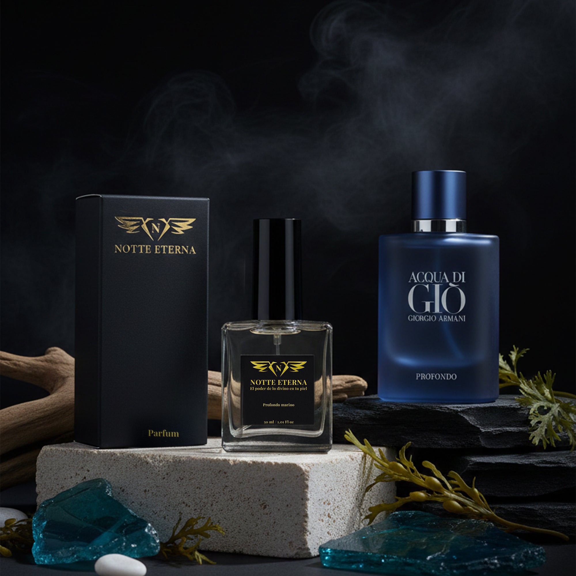 Profondo Marino  (Inspirado en Acqua di Giò Profondo – Giorgio Armani)