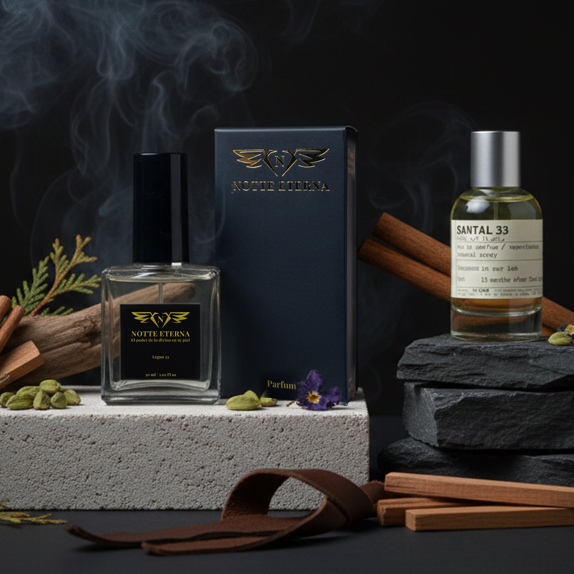 Legno 33 (Inspirado en Santal 33 - Le Labo)